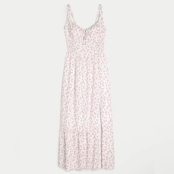 green ruffle maxi dress Santiago Cut-Out Ruffle Maxi Dress Sage L